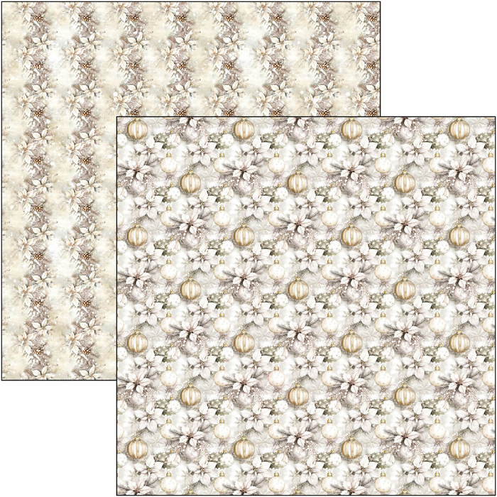 Ciao Bella Winter Season 8" x 8" Scrapbooking Paper Set