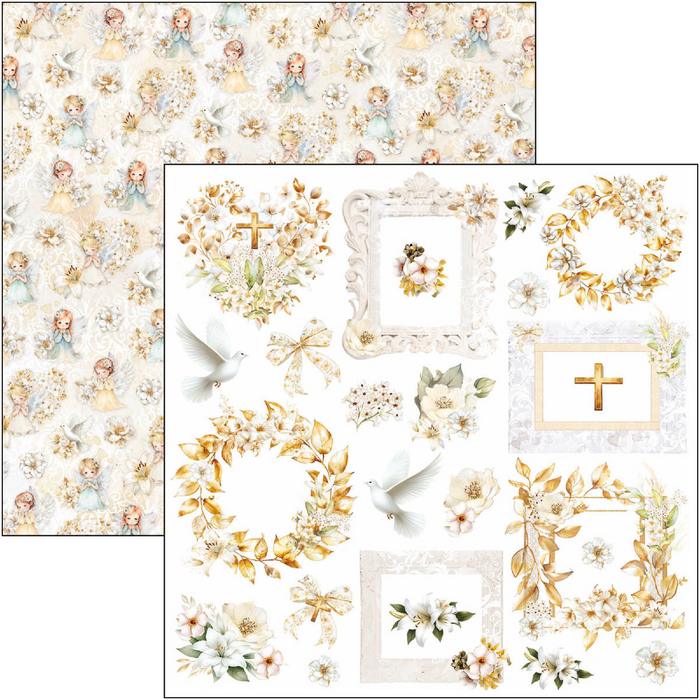 Ciao Bella Blessing Day 6" x 6" Fussy Cut Pad