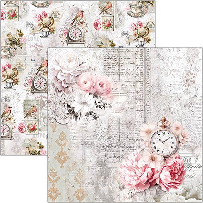 Ciao Bella Timeless Moments 12" x 12" Scrapbooking Paper Set
