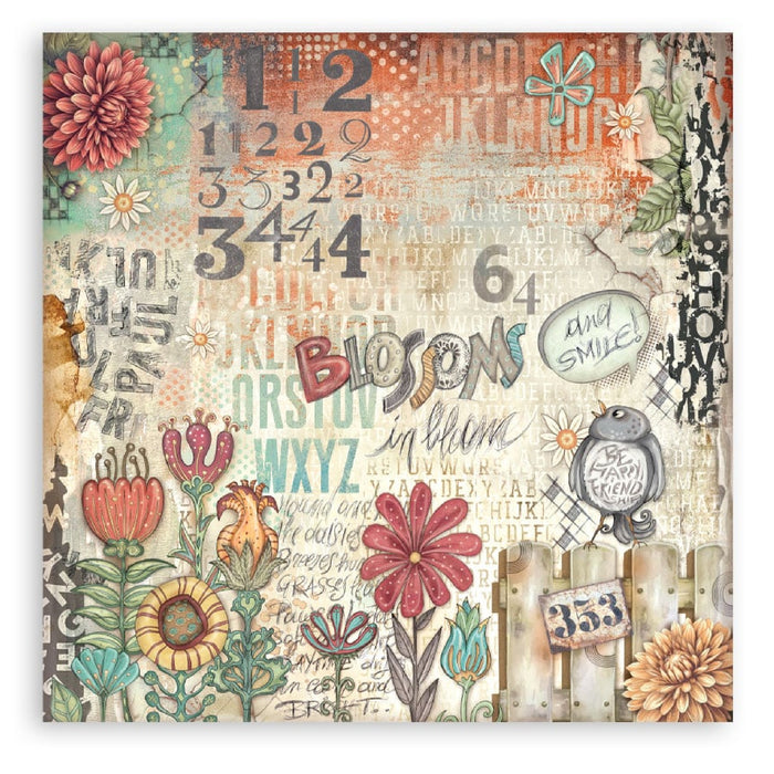 Stamperia Furry Friends 12" x 12" Single Faced Maxi Paper Pad