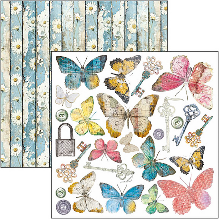 Ciao Bella Paper Majestic Dream 6" x 6" Fussy Cut Pad