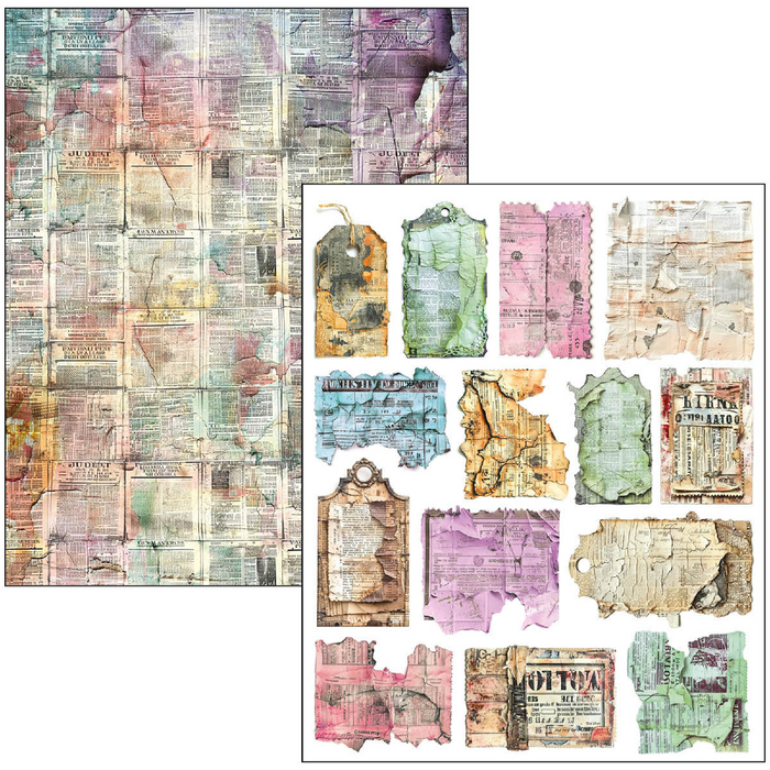 Ciao Bella Paper The Sound Of Spring A4 Maxi Mixed Media Book