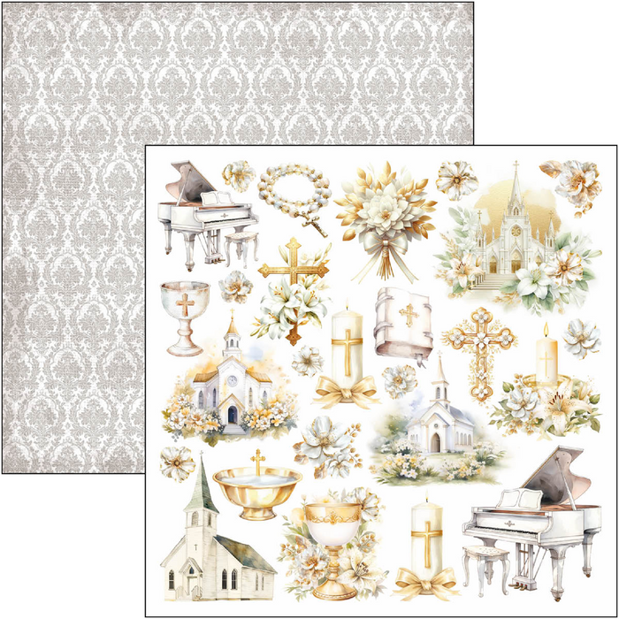 Ciao Bella Blessing Day 12" x 12" Scrapbooking Paper Set