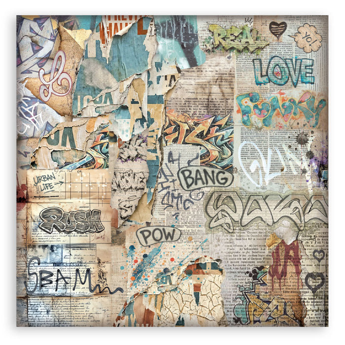 Stamperia Furry Friends 2 12" x 12" Single Faced Maxi Paper Pad