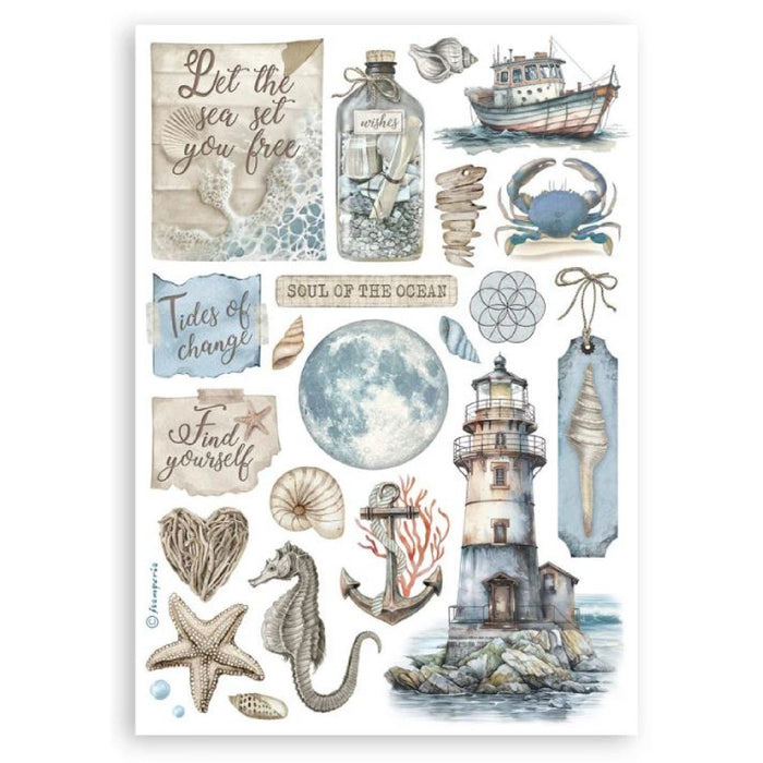 Stamperia Silent Sea A5 Washi Pad