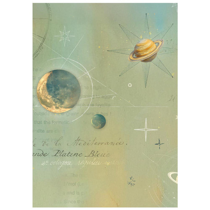 Stamperia A New Beginning A6 Rice Paper Backgrounds Pack
