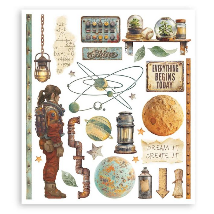 Stamperia A New Beginning Rub On Transfers - Assorted Pack