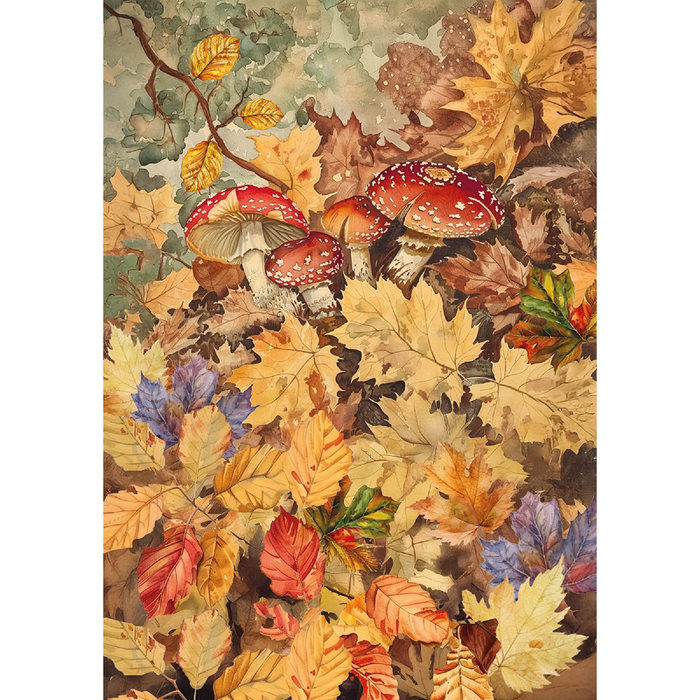 Ciao Bella Hello Fall A5 Mixed Rice Paper 8pc