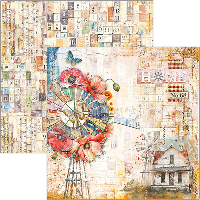 Ciao Bella Paper Majestic Dream 12" x 12" Scrapbooking Paper Set