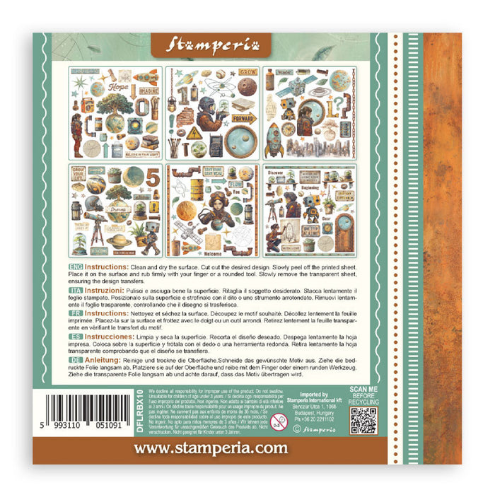 Stamperia A New Beginning Rub On Transfers - Assorted Pack