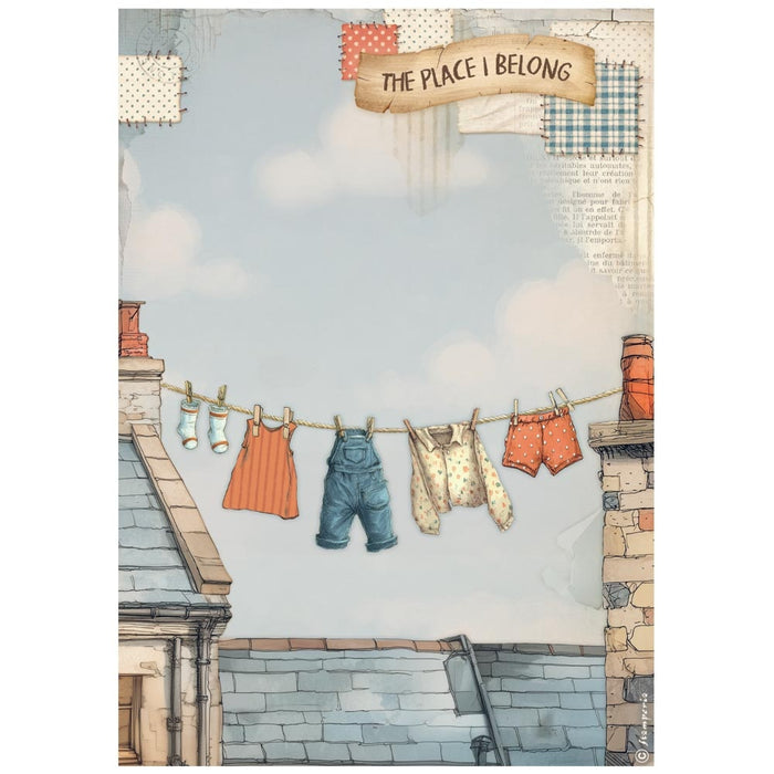 Stamperia Family A4 Rice Paper Pack