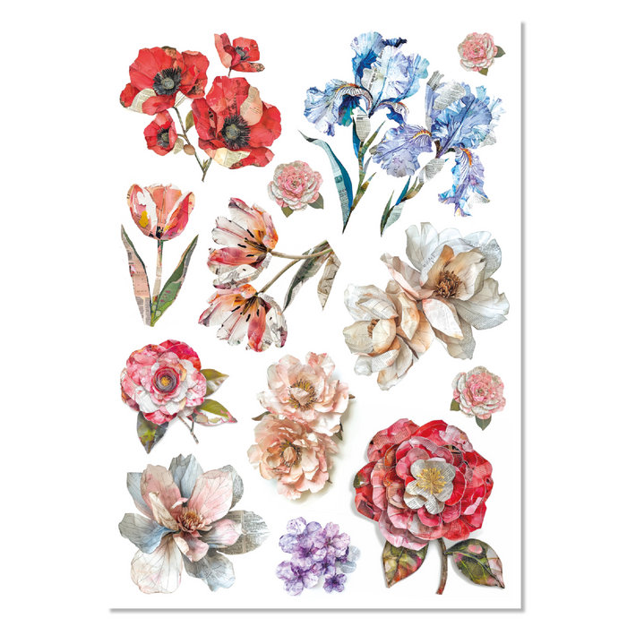Ciao Bella Paper The Sound Of Spring A4 Mixed Rice Paper Set 4pc
