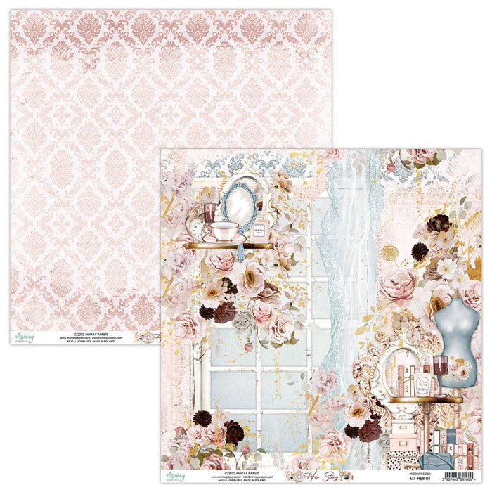 Mintay Her Story 12" x"12 Scrapbooking Paper Set