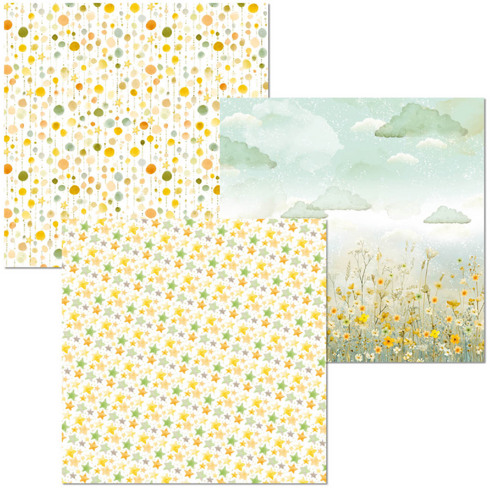 Ciao Bella Lunibloom Deluxe Pearl Paper & Vellum Dual Pack