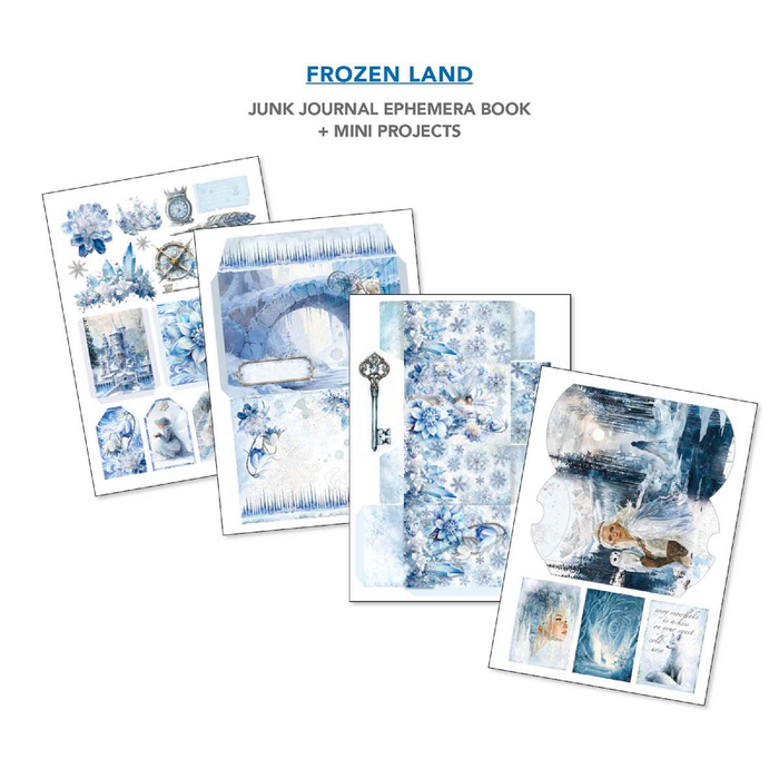 Ciao Bella Frozen Land A4 Junk Journal & Ephemera Book