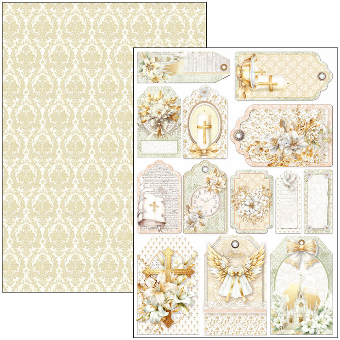 Ciao Bella Blessing Day A4 Scrapbooking Paper Set