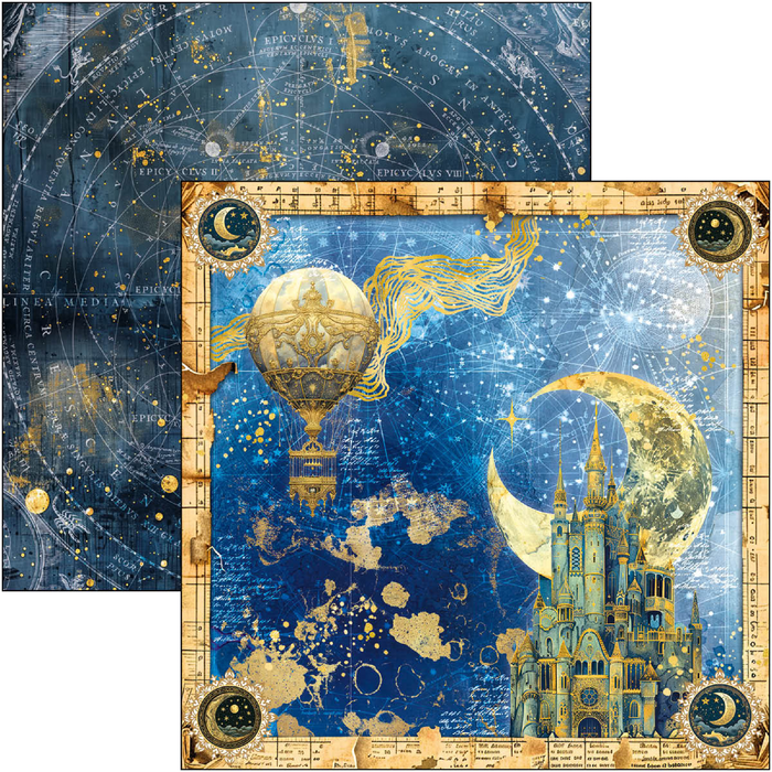 Ciao Bella Celestial 8" x 8" Scrapbooking Paper Set