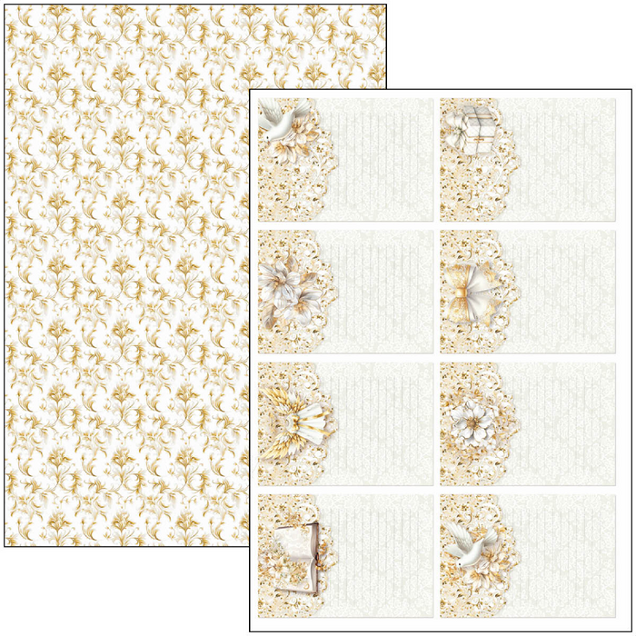 Ciao Bella Blessing Day A4 Scrapbooking Paper Set
