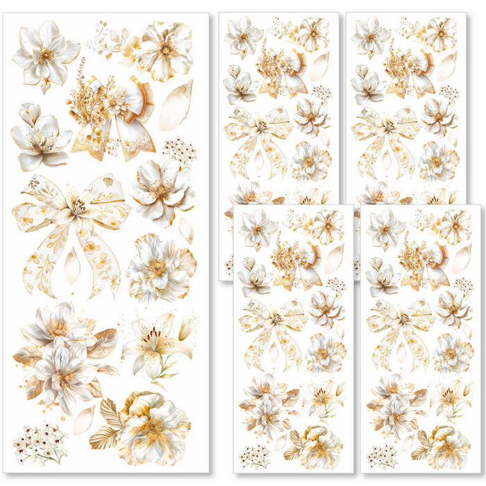 Ciao Bella Blessing Day Art Transparent Stickers 5pc