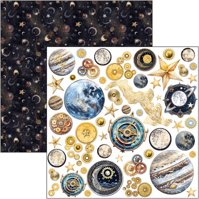 Ciao Bella Celestial 6" x 6" Fussy Cut Pad