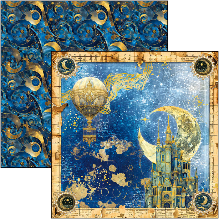 Ciao Bella Celestial 12" x 12" Patterns Scrapbooking Paper Set
