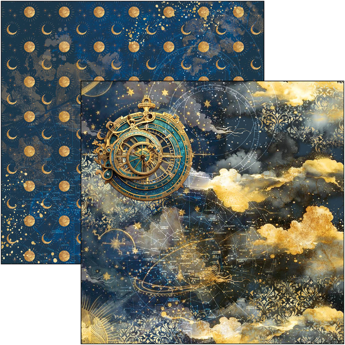 Ciao Bella Celestial 8" x 8" Scrapbooking Paper Set