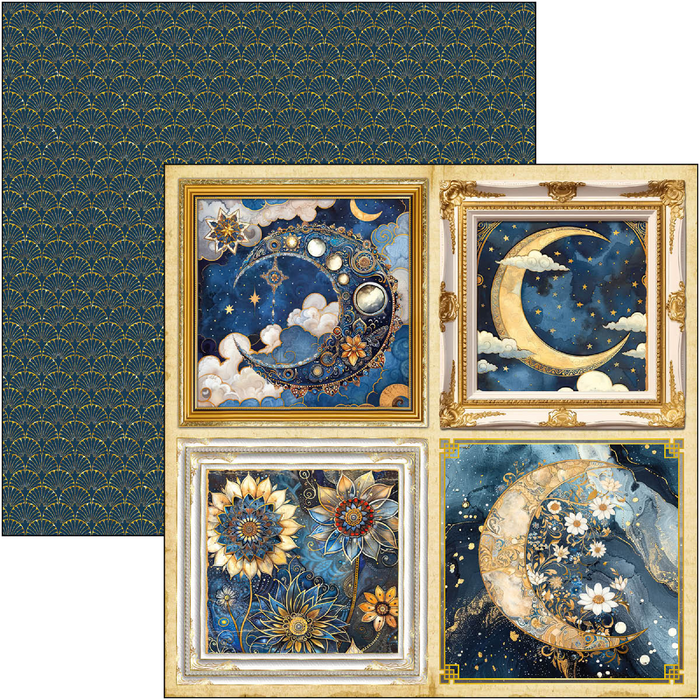 Ciao Bella Celestial 12" x 12" Patterns Scrapbooking Paper Set