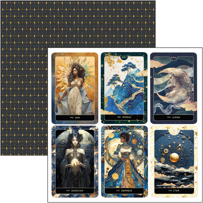 Ciao Bella Celestial 12" x 12" Scrapbooking Paper Set