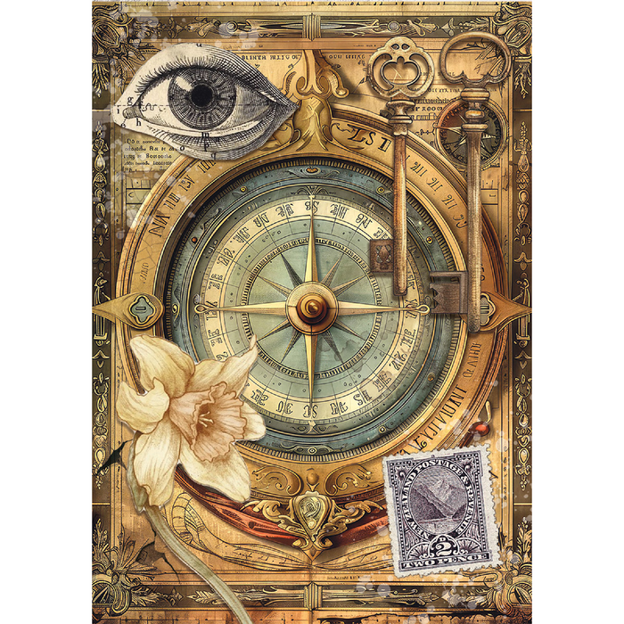 Ciao Bella Cabinet Of Curiosities A5 Mixed Rice Paper 8pc