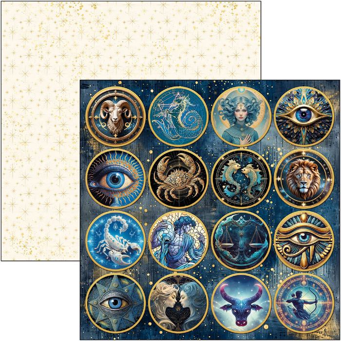 Ciao Bella Celestial 12" x 12" Scrapbooking Paper Set