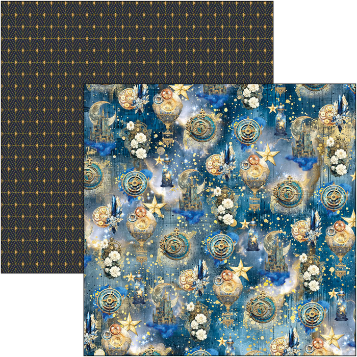 Ciao Bella Celestial 8" x 8" Scrapbooking Paper Set