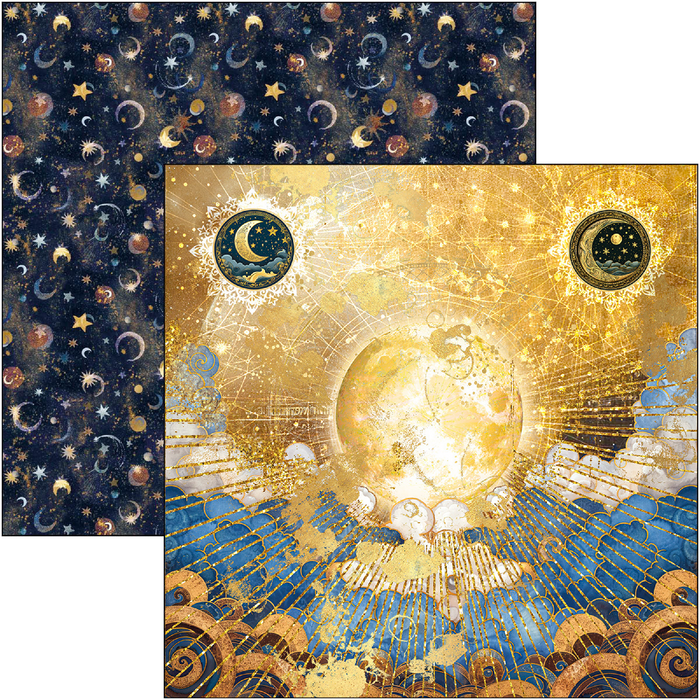 Ciao Bella Celestial 8" x 8" Scrapbooking Paper Set