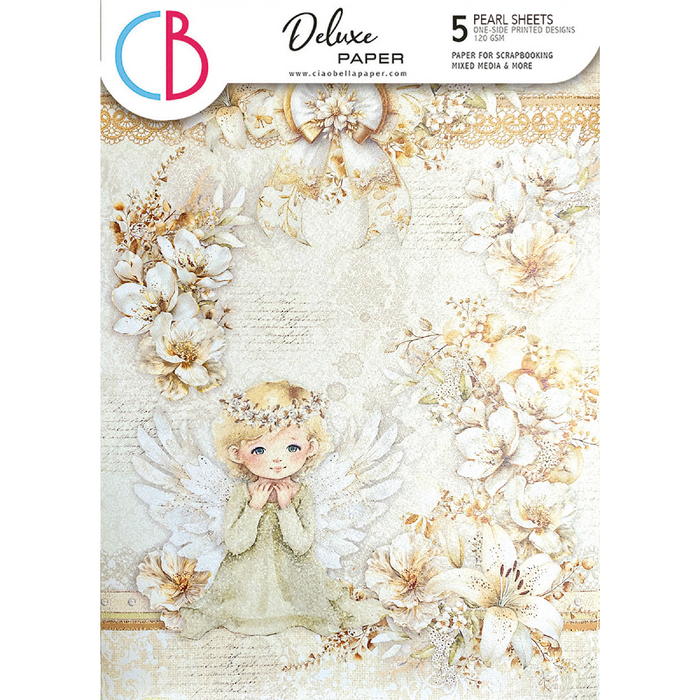 Ciao Bella A4 Deluxe Blessing Day Paper Pear 5pc