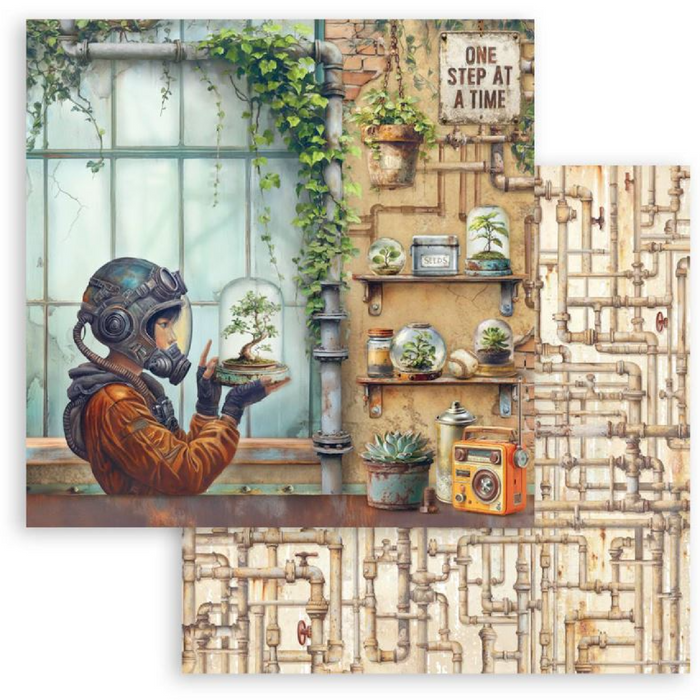 Stamperia A New Beginning 12" x 12" Scrapbooking Paper Pad