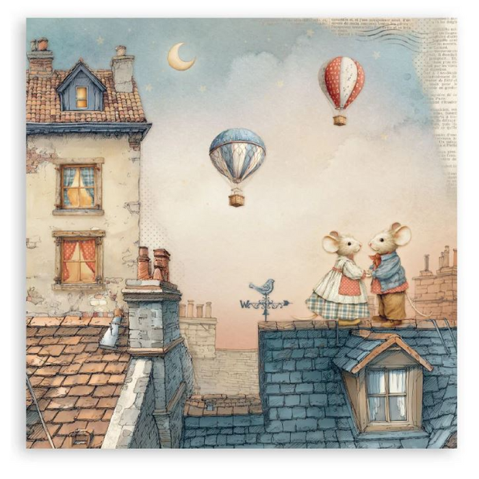 Stamperia Family 12" x 12" Single Faced Maxi Paper Pad