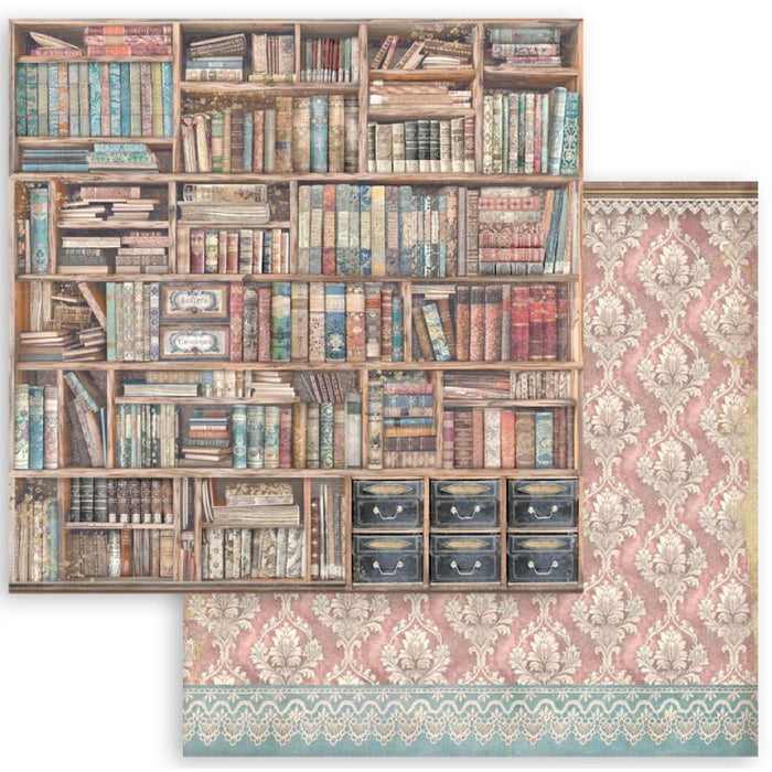 Stamperia Venice City Of Art 8" x 8" Scrapbooking Paper Pad