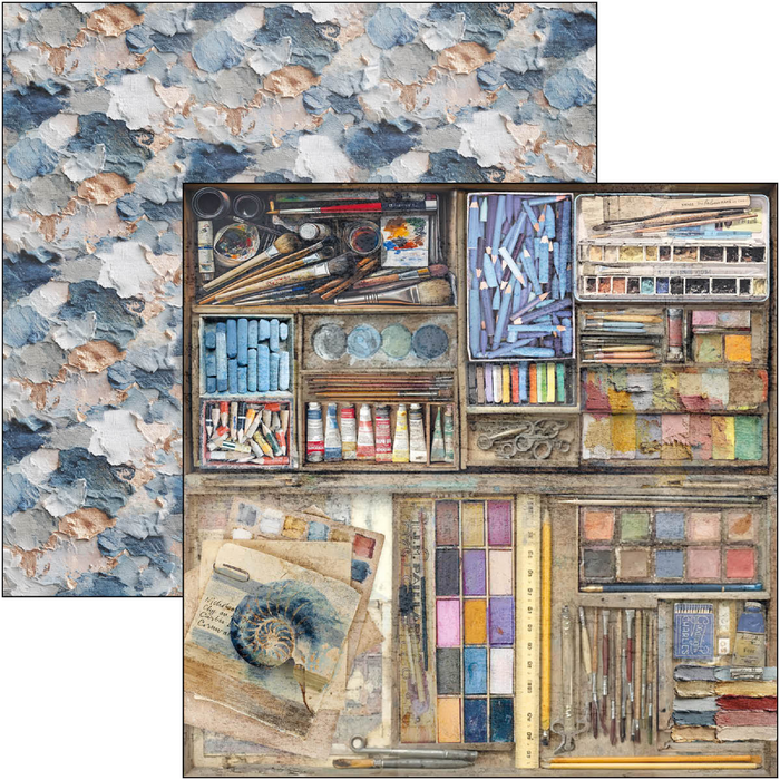 Ciao Bella An Artist Journey 8" x 8" Scrapbooking Paper Set