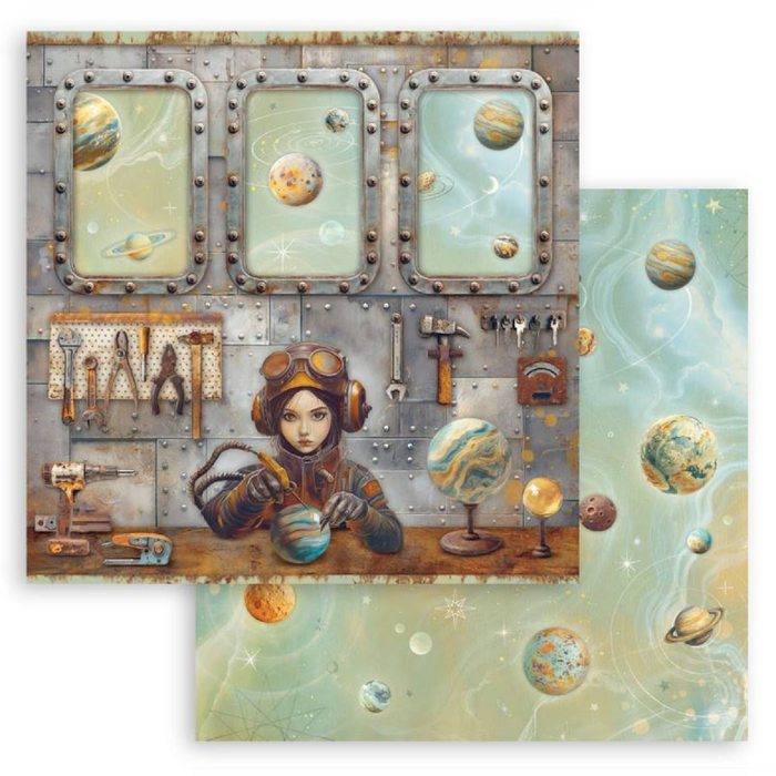 Stamperia A New Beginning 12" x 12" Scrapbooking Paper Pad