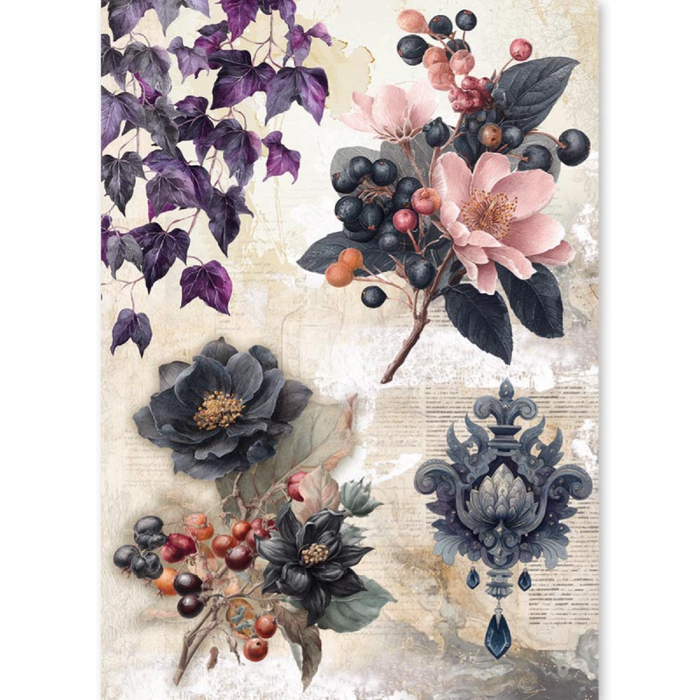 Ciao Bella The Witch's Grimoire A5 Mixed Rice Paper 8pc