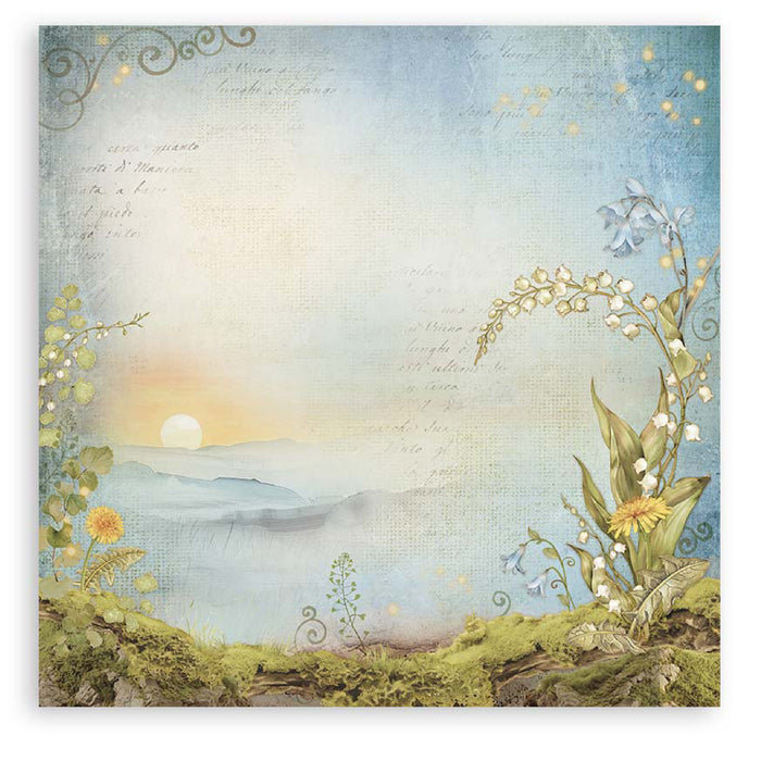 Stamperia Hidden Grove 8" x 8" Single Faced Maxi Paper Pad