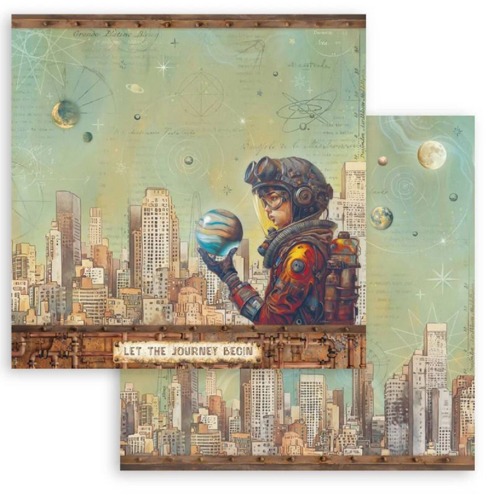 Stamperia A New Beginning 12" x 12" Scrapbooking Paper Pad