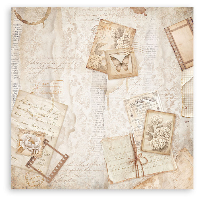 Stamperia Quiet Days 12" x 12" Single Faced Maxi Paper Pad