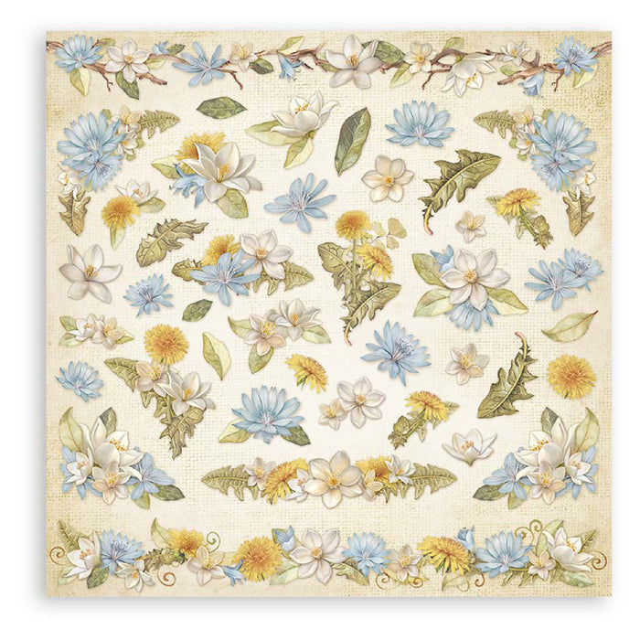 Stamperia Hidden Grove 8" x 8" Single Faced Maxi Paper Pad