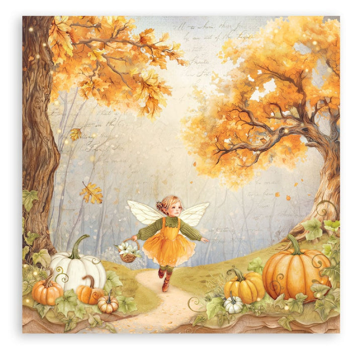 Stamperia Whispering Woods 8" x 8" Single Faced Maxi Paper Pad