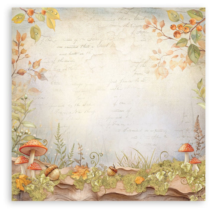 Stamperia Whispering Woods 12" x 12" Single Faced Maxi Paper Pad