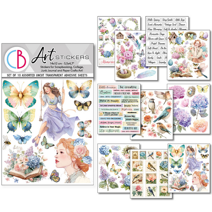Ciao Bella Daydreams Sticker Set 10pc