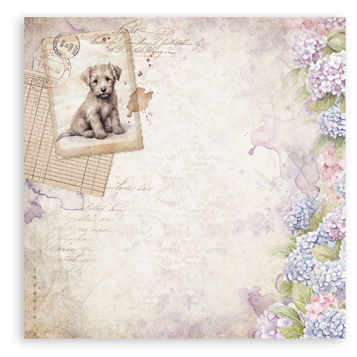 Stamperia Quiet Days 12" x 12" Single Faced Maxi Paper Pad