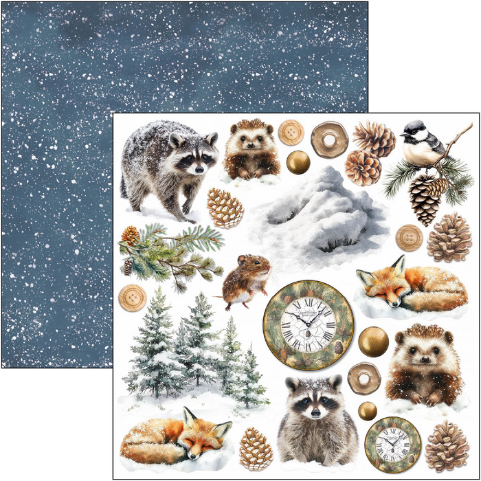 Ciao Bella Forest Tales 6" x 6" Fussy Cut Pad