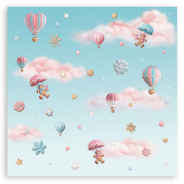 Stamperia Candy Christmas 12" x 12" Single Faced Maxi Paper Pad