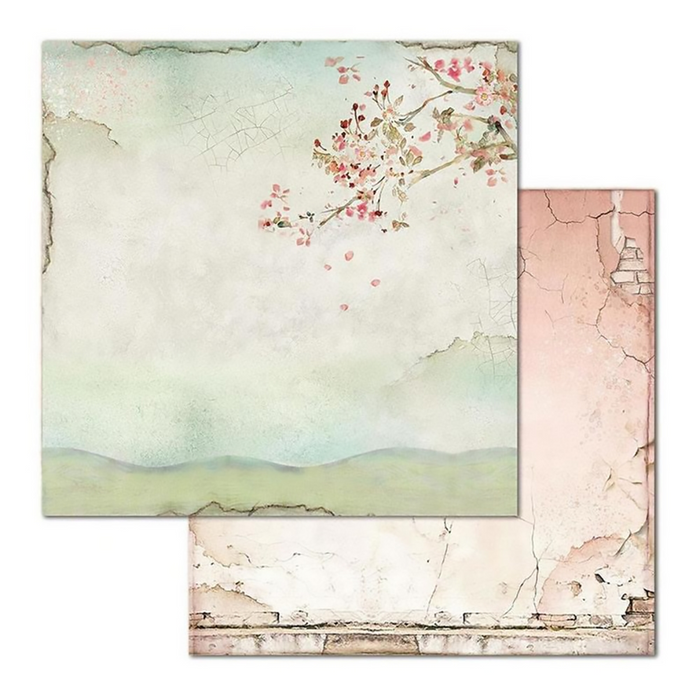 Stamperia House Of Roses 8" x 8" Scrapbooking Paper Pad